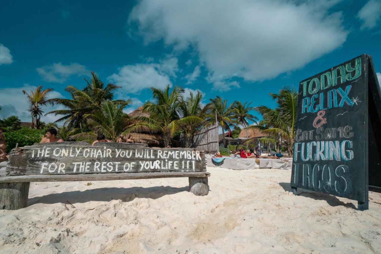 Cabanas La Eufemia Tulum Eksteriør billede